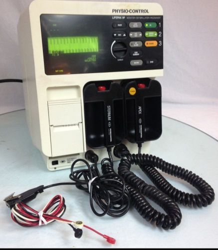 Physio-control lifepak 9p cardiac patient monitor w/ paddles for sale