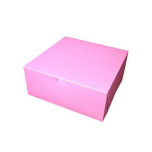 SCT® 5&#034; x 12&#034; Tuck-Top Bakery Boxes in Pink
