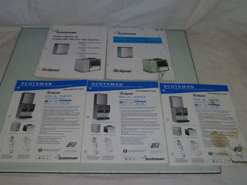 Scotsman Eclipse 600, 800 and 1000 Systems Product Manual