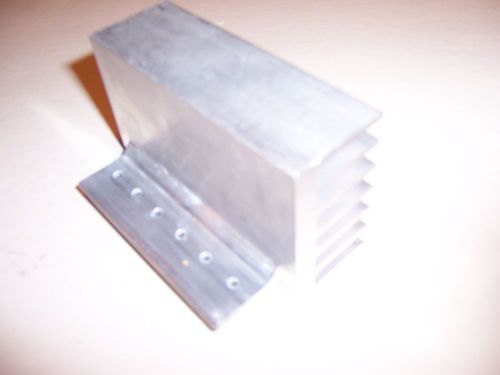 rectangular aluminum heatsink heat sink 4&#034; x 2.25&#034; x 1 3/8&#034; with tab
