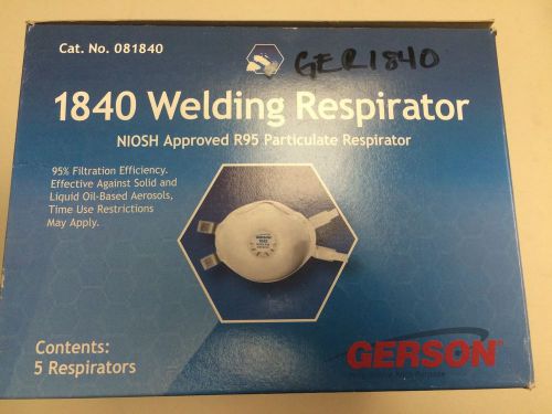 Gerson 1840 Welding Respirator 5/Box