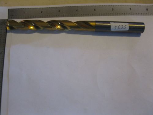 new 9/16&#034; solid  carbide long  drill.coolant thru