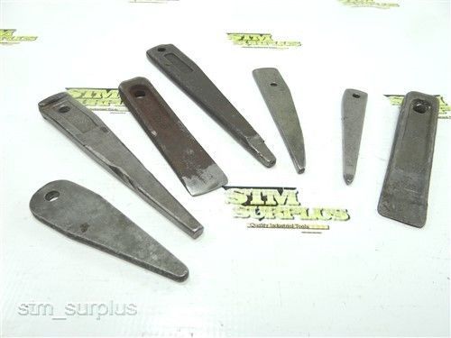 ASSORTED LOT OF 7 HSS DRILL DRIFTS NO.1 TO NO.5 CLEVELAND COLLIS WILLIAMS