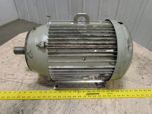 Lincoln t-4370-c ac electric motor 20hp 3-phase 230/460v 1750rpm 256tc frame for sale
