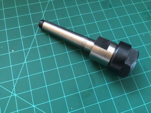 Sherline er 16 collet to mt1 adapter with draw bar for sale