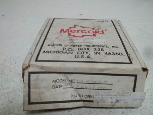 MERCOID DA-533-2-7 PRESSURE SWITCH *NEW IN A BOX*