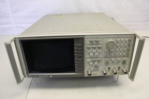 Hp - agilent 8753c 3ghz network analyzer w/ opt 002 &amp; s-parameter test 85046a for sale