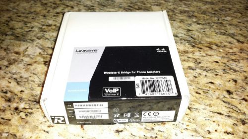 Linksys wireless g bridge for voip phone model wbp54g for sale