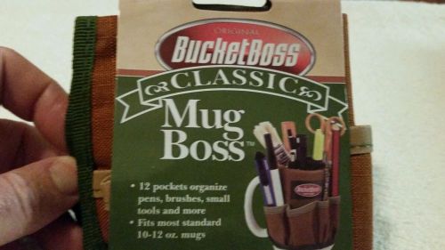 (7)Bucket Boss Mug Cup Desk Organizer Pens Make-up Bath Counter Auto Truck Tools
