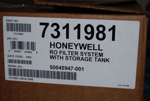 Honeywell reverse osmosis filtration system model#7311981 for sale