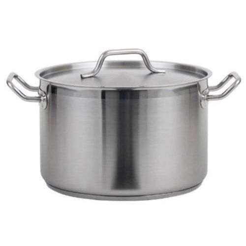 Stock Pot ROY SS RSPT 16-16 qt Stainless Steel W Lid Royal Industries
