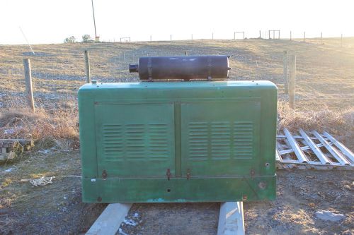 Onan generator 30 kw w/automatic transfer switch 1/3 phase propane for sale