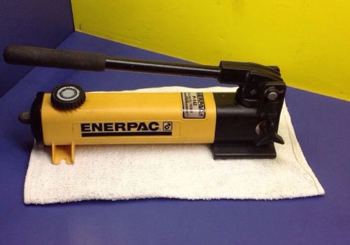 Enerpac p-142 hand pump, 2 speed, 10, 000 psi, 20 cu in usa made for sale