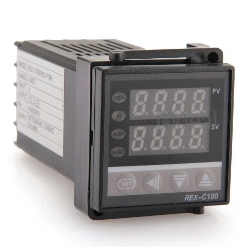 Rex-c100 SSR Thermostat Temperature Control Controller Relay Output AC 100-240V