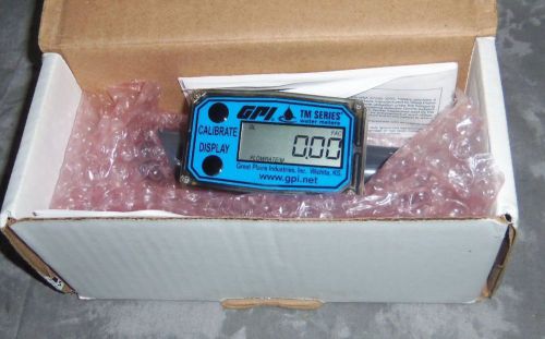 GPI Flowmeter, PVC, 1 to 10 GPM TM050-N