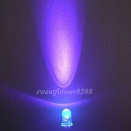 New 5000pcs 3mm purple uv led lamp ultra bright led light bulb uv purple led 3mm for sale