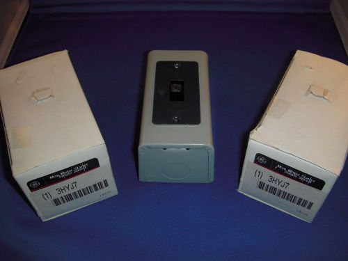 General electric cr101h1 (lot of 3) motor switch,manual,nema1,2pole,277v for sale