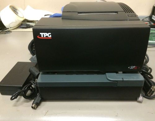 TPG POS Receipt Printer A760-4205-0048 Tested and working w/ AC adapter &amp;Cables