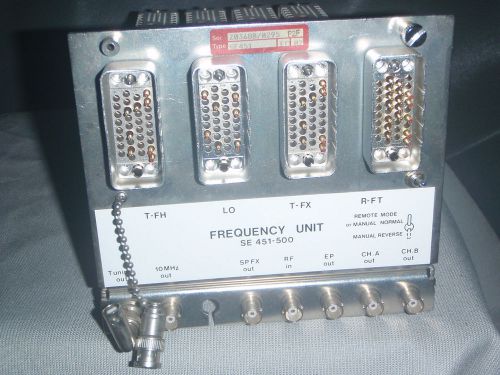 Bruker Avance NMR Frequency Unit SE 451-500