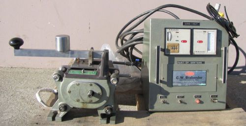 CW Brabender Measuring Head Mixer REO6 with Temperature Control Unit
