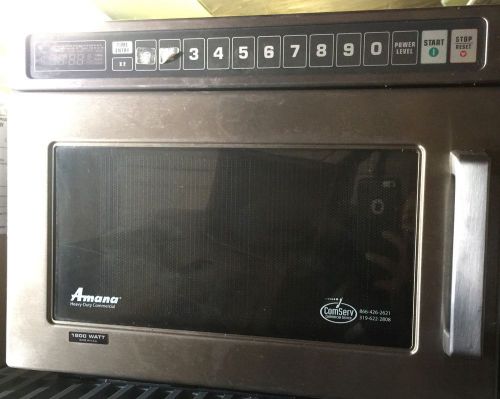 Amana 1800 Watt Commercial Grade Microwave Oven