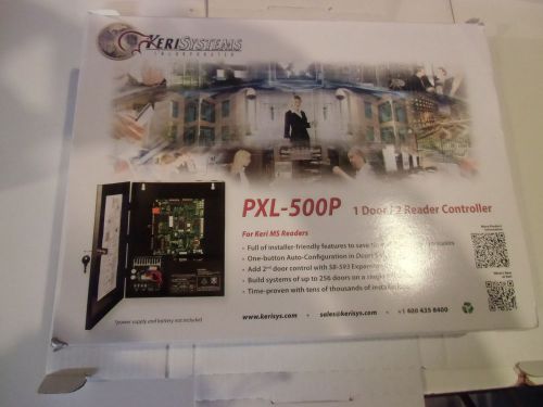 Keri Access Control PXL500P, 12vdc Power Supply,Doors 32 software cd. New in box