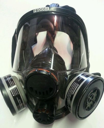 Full Face Respirator Mask M/L North 76008A USED
