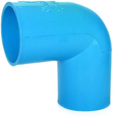 BLUE PVC PIPE FITTING 90 DEGREE ELBOW1/2&#034; SOCKET PLUMBING CONSTRUCTION BUILDING