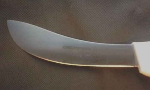 6-inch, curved, beef skinner knife/dexter russell.  sofgrip #12-6 mo. for sale