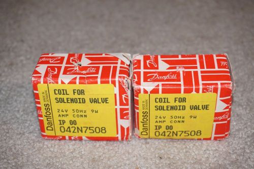 LOT 2 DANFOSS 042N7508 COIL FOR SOLENOID VALVE *NEW IN BOX*