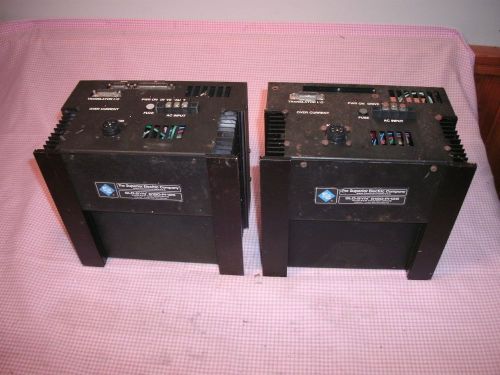 Lot of (2) superior electric slo-syn 6180-pi 125 indexer motor drive for sale