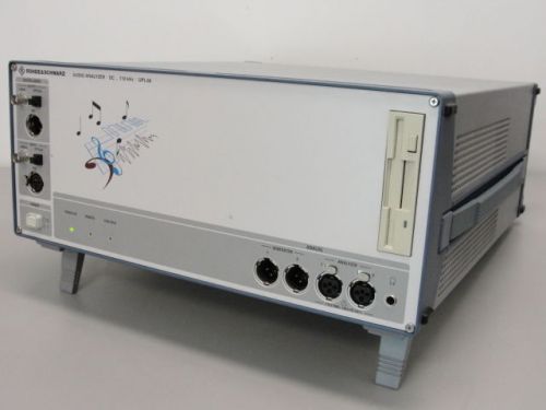 Rohde schwarz upl66 audio analyzer + options b4 b21 b22, by r&amp;s for sale