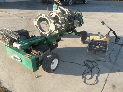 McELROY 412 HDPE PIPE FUSION MACHINE WITH HEATER/INSERTS