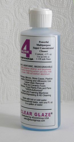 4oz Cleaner Concentrate TV Screen Jewelry Electronics Upholstery Floors Windows