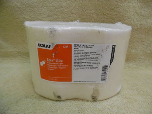 Ecolab Apex Ultra 17051 Dishmachine Detergent 3.1 kg 6.75 lbs