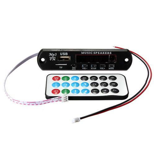 Bluetooth mp3 wma decoder board 12v wireless audio module usb tf radio for sale