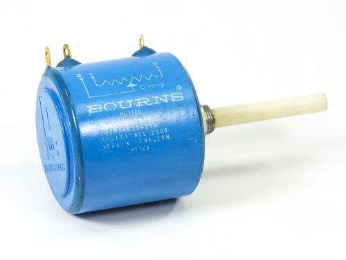 Bourns series 3400precision potentiometer 100-254 k ohm resistance 3400s-612-254 for sale