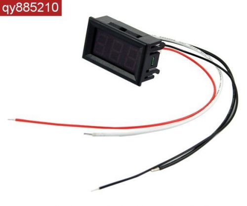 New Red LED Panel Meter Mini Digital Ammeter DC 0 To 10A GQ4