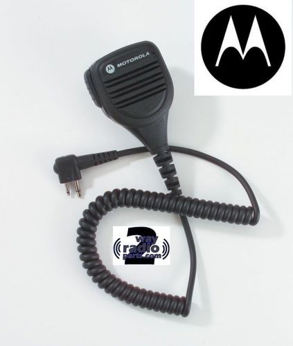 Real motorola cp200 pr400 cp185 p1225 bpr40 ip57 remote speaker mic pmmn4029a for sale