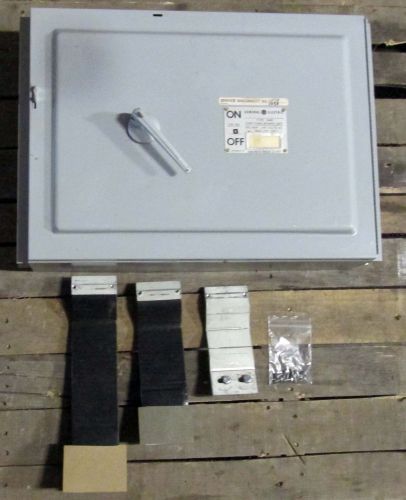 GE General Electric 600 Amp 240 V Fusible Switch THFP326 type QMR