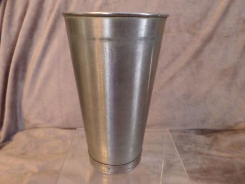Vintage Bloomfield Industries Stainless Milkshake Malt Cup