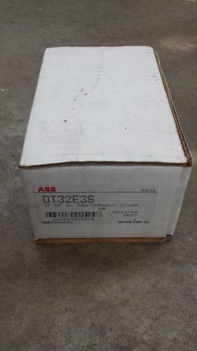 ABB OT32E3S DISCONNECT SWITCH WITH HANDLE 40A 3P 600VAC  6D
