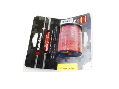 RadioShack 100-ft 22 Gauge AWM Solid Red Hook-Up Wire 278-1215