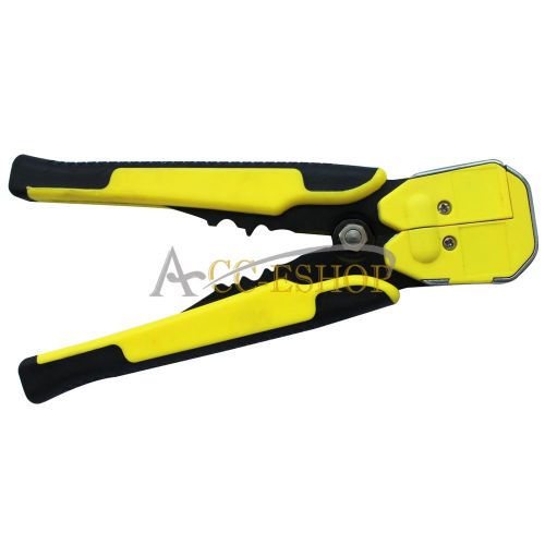 Automatic Wire Stripers Crimper Heavy-Duty Adjustable Wirestripper Pliers Cutter
