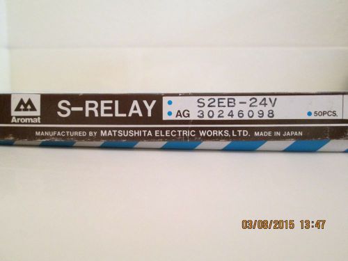 Aromat s2eb-24v  ag30246098 relays for sale