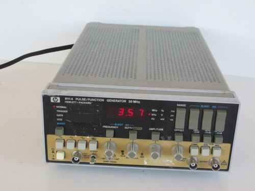 HP 8111A Pulse Function Generator 20 MHz #1