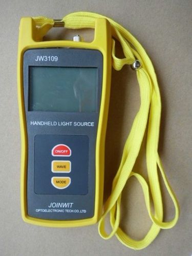 Handheld optical fiber light source jw3109a calibrated for 1310+1550nm for sale
