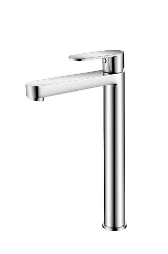 BUILDER&#039;S CHOICE ROUND HIGH RISE HIGH QUALITY BATHROOM VANITY BASIN MIXER TAP