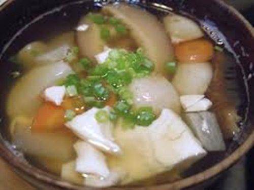 Popular [ mixed vegetable miso soup] -  japanese restaurant kitchen recipe pdf for sale