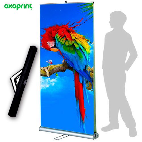 Double Sided Reatractable Roll Up 39x79&#034; Displays Banner Stand Printing Included